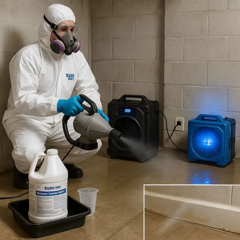 Sanitization and Odor Removal process in Monrovia, CA