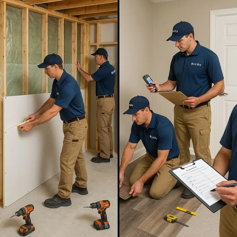 Repairs and Reconstruction process in Monrovia, CA