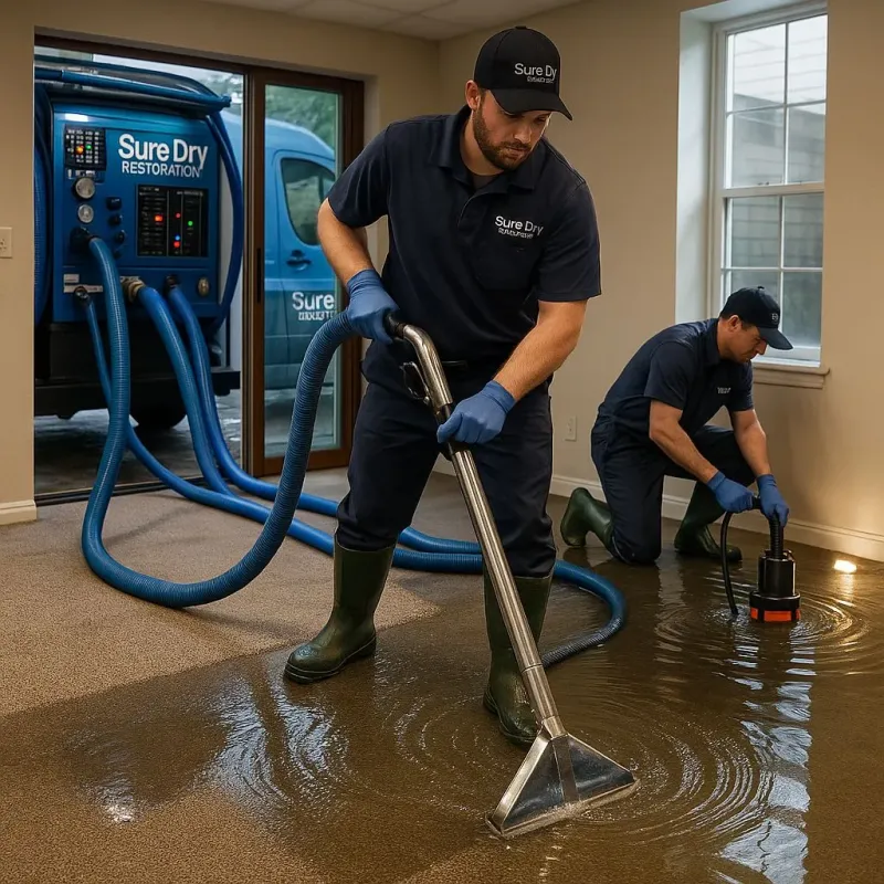 Water Extraction and Removal process in Monrovia, CA